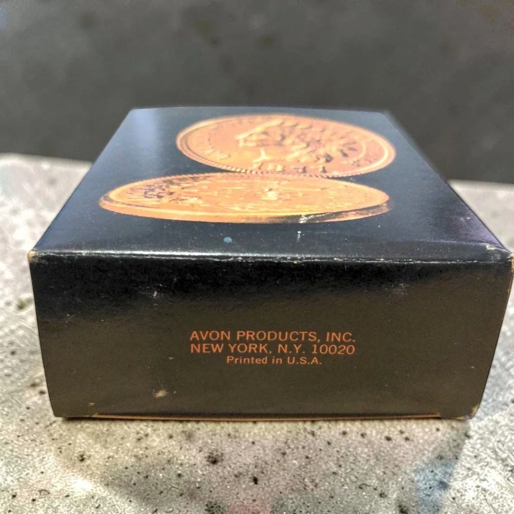 VTG Avon Indian Head Penny Excalibur After Shave 4 oz NOS New Unused Box 70s